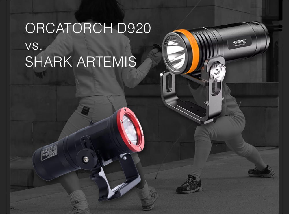 Orcatorch D920 vs Shark Artemis