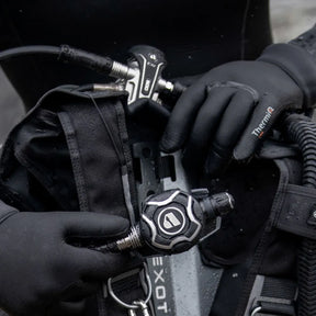 Apeks EVX200 Regulator in Diver's Hand