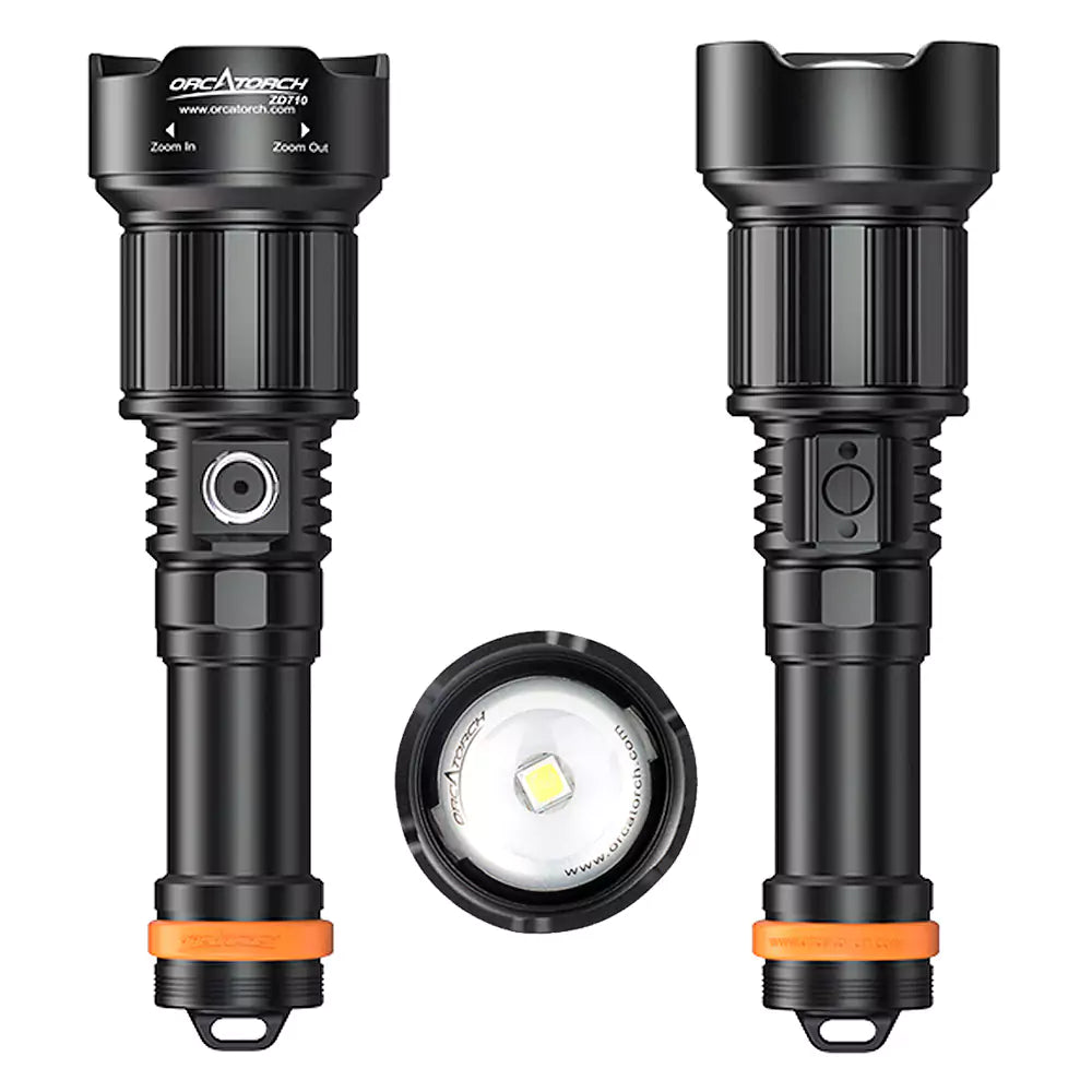 OrcaTorch ZD710 Dive Light