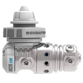 White Scubapro MK25 EVO first stage regulator