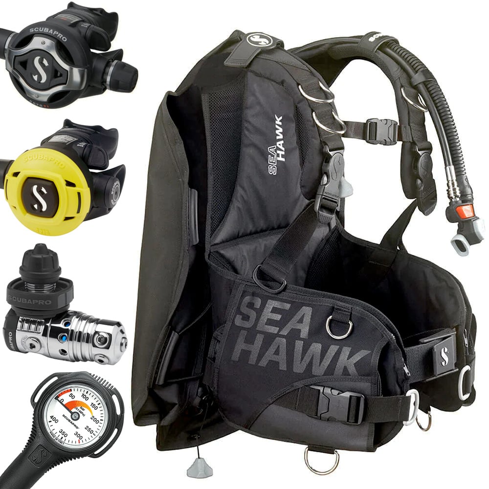 Scubapro Seahawk BCD and MK25 S620Ti S270 Regulator - DirDirect