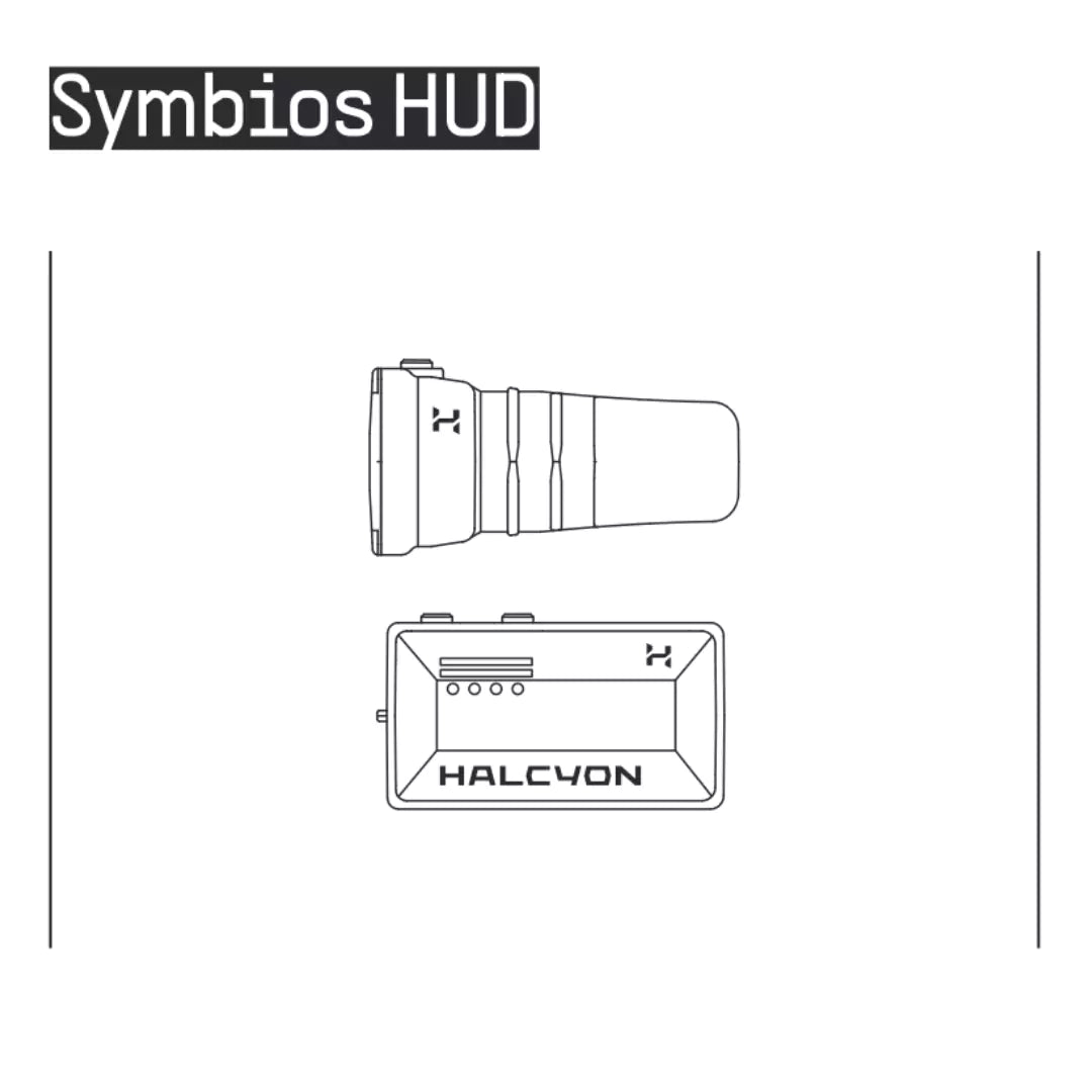 Halcyon Symbios Hud Computer with Tank Pod